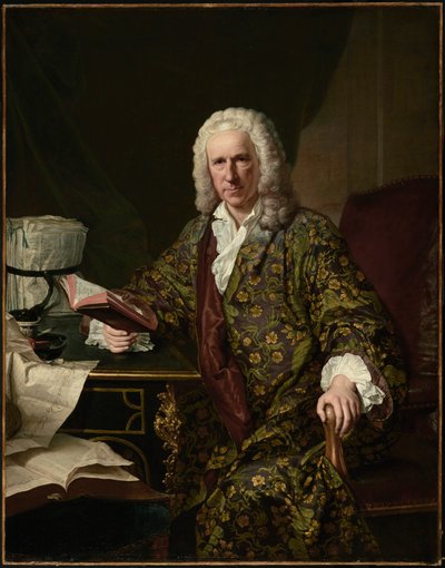 Portrait of Marc de Villiers by Joseph Aved